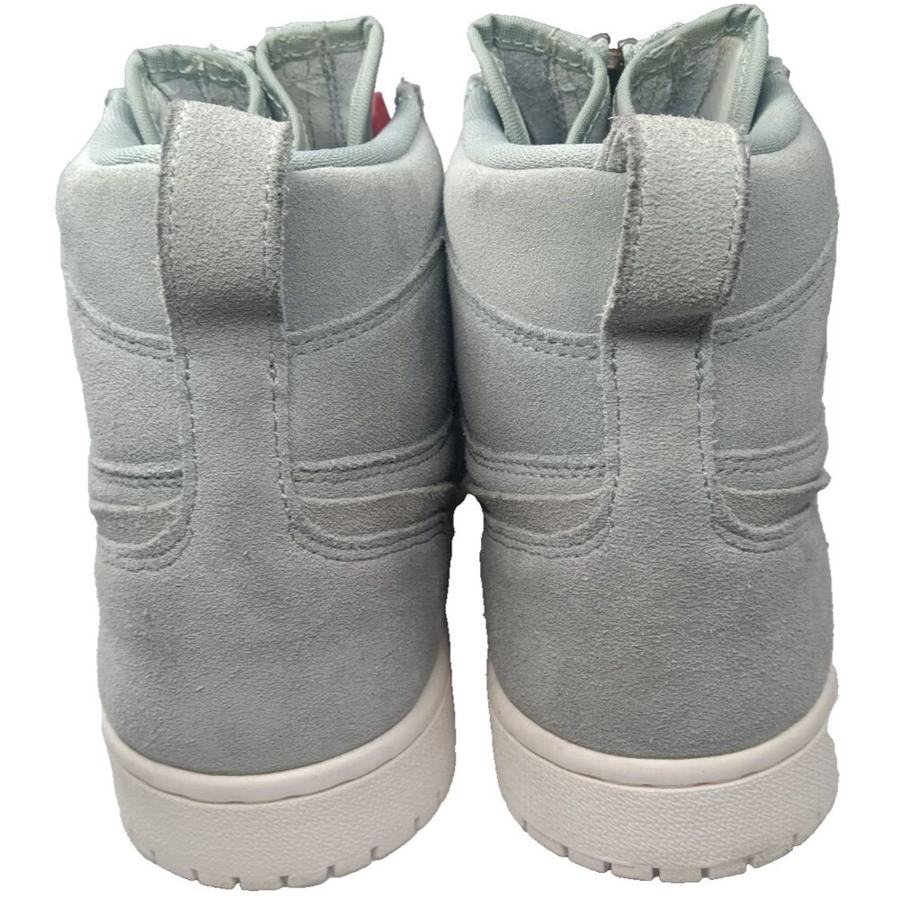 Nike Jordan 1 Retro High Zip Women's Size 7 Shoes Mica Green Suede - Picture 6 of 12